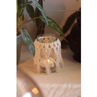 Makramee Windlicht Alva - Homedecor Macramee Candleholder von ArchSchoe
