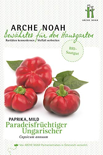 Arche Noah 6682 Gemüsepaprika Paradeisfrüchtiger Ungarischer (Bio-Paprikasamen) von Arche Noah