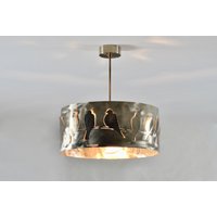 Moderne Lampe, Deckenleuchte Gold Vögel von Archerlamps
