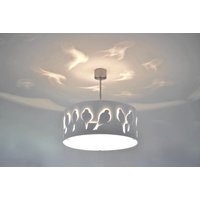 Moderne Lampe, Deckenleuchte White Birds von Archerlamps