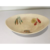 Original Vintage 1960Er Jahre Mid Century Royal Norfolk Staffordshire Ware Servierschale von ArchieTiggs