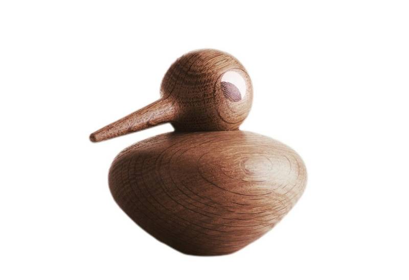 Architectmade Dekofigur Bird Chubby Räuchereiche von Architectmade