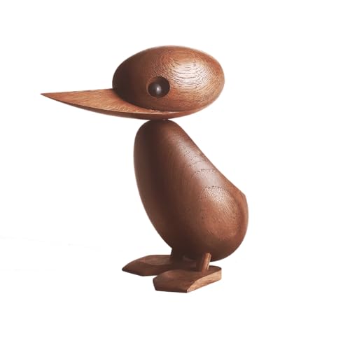 Architectmade Holzfigur Duck Ente Holzvogel Holzente groß 18 cm 325 von Architectmade