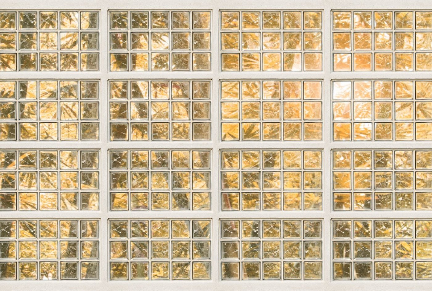 Architects Paper Fototapete Atelier 47 Brick of Glass 1, glatt, botanisch, (4 St), Vlies, Wand, Schräge, Decke von Architects Paper