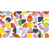 Architects Paper Fototapete "Atelier 47 Coloured Circles 1", geometrisch, Vlies, Wand, Schräge, Decke von Architects Paper