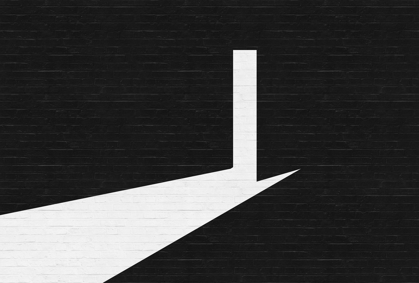 Architects Paper Fototapete Atelier 47 Duo Colour Brick 2, glatt, Steinoptik, (4 St), 3D Fototapete Grafisch 200 g Vlies Premium Tapete Steinoptik von Architects Paper