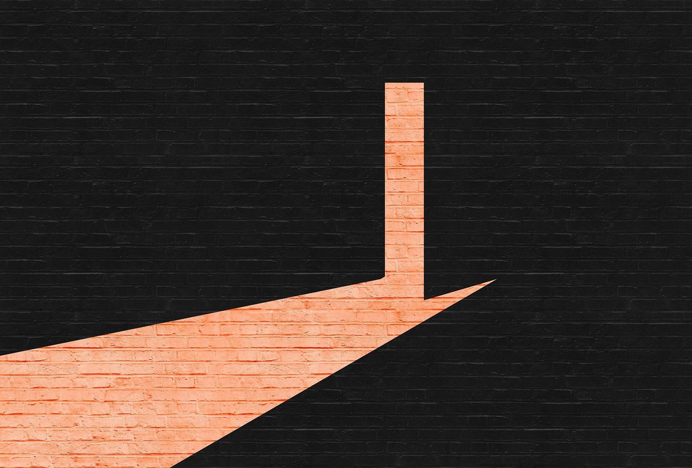 Architects Paper Fototapete Atelier 47 Duo Colour Brick 2, glatt, Steinoptik, (4 St), 3D Fototapete Grafisch 200 g Vlies Premium Tapete Steinoptik von Architects Paper