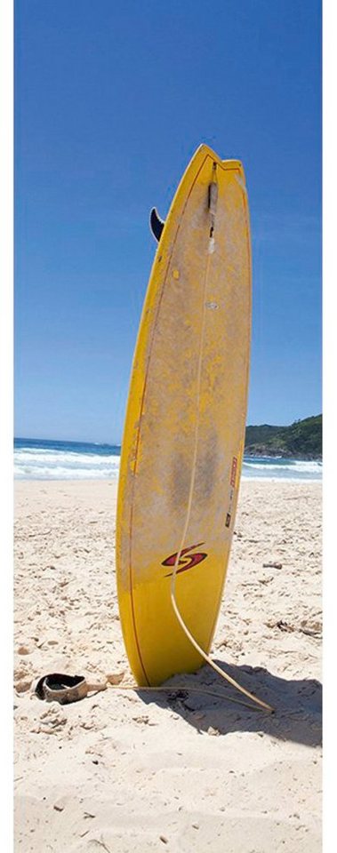 Architects Paper Fototapete Just Relax!, (1 St), Strand Tapete Natur Fototapete Surfboard Panel 1,00m x 2,80m von Architects Paper