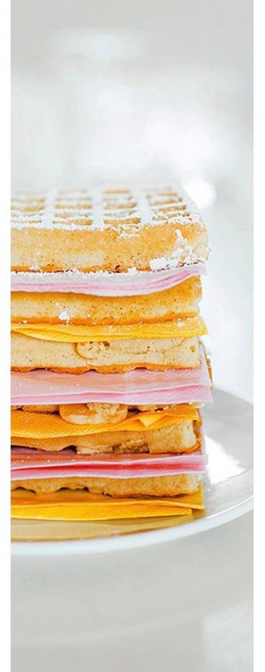 Architects Paper Fototapete So Tasty!, (1 St), Tapete Fototapete Waffeln Panel 1,00m x 2,80m von Architects Paper