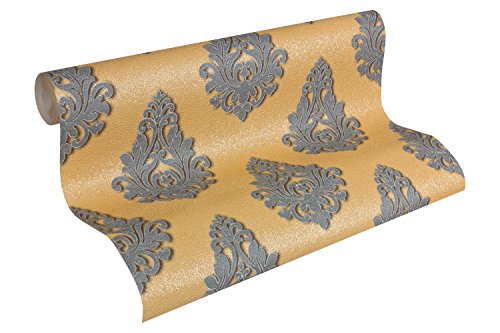 Architects Paper Tapete Nobile klassische Mustertapete strukturiert grau metallic, gold, 959814 Architects Paper Tapete Nobile klassische Mustertapete strukturiert grau metallic, gold, 959814 von A.S. Création