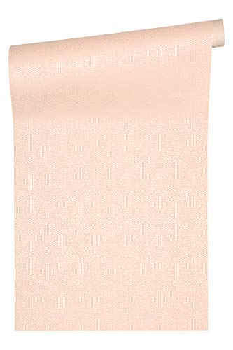 Architects Paper Textiltapete Di Seta Tapete geometrisch 10,05 m x 0,70 m beige braun Made in Germany 366673 36667-3 von Architects Paper
