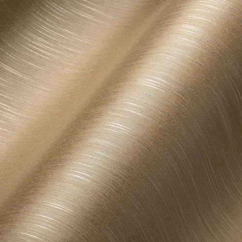 Architects Paper Textiltapete Metallic Silk Tapete Uni 10,05 m x 0,53 m beige Made in Germany 306833 30683-3 von Architects Paper
