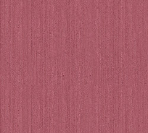 Architects Paper Textiltapete Metallic Silk Tapete Uni 10,05 m x 0,53 m rot Made in Germany 306836 30683-6 von A.S. Création