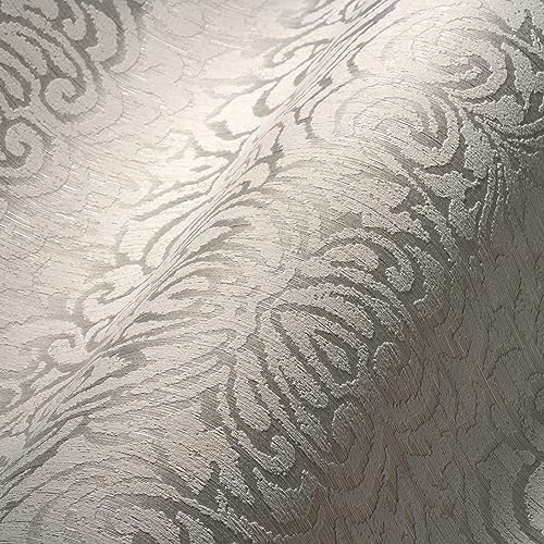 A.S. Création Architects Paper Textiltapete Tessuto 2 Tapete mit Ornamenten barock 10,05 m x 0,53 m beige creme Made in Germany 961933 96193-3 A.S. Création Architects Paper Textiltapete Tessuto 2 Tapete mit Ornamenten barock 10,05 m x 0,53 m beige creme Made in Germany 961933 96193-3 von A.S. Création
