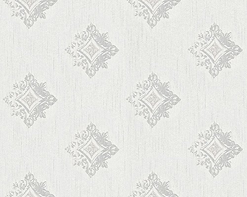 A.S. Création Architects Paper Textiltapete Tessuto 2 Tapete mit Ornamenten barock 10,05 m x 0,53 m grau weiß Made in Germany 962001 96200-1 A.S. Création Architects Paper Textiltapete Tessuto 2 Tapete mit Ornamenten barock 10,05 m x 0,53 m grau weiß Made in Germany 962001 96200-1 von A.S. Création
