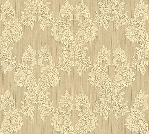 Architects Paper Textiltapete Tessuto Tapete mit Ornamenten barock 10,05 m x 0,53 m beige orange Made in Germany 956303 95630-3 Architects Paper Textiltapete Tessuto Tapete mit Ornamenten barock 10,05 m x 0,53 m beige orange Made in Germany 956303 95630-3 von A.S. Création