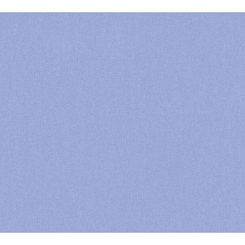Architects Paper Unitapete Floral Impression Tapete einfarbig unifarben PVC-freie Vliestapete blau matt glatt 377028 37702-8 von Architects Paper