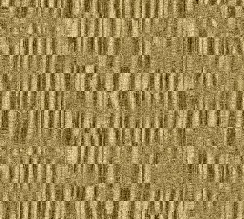 Architects Paper Unitapete Floral Impression Tapete einfarbig unifarben PVC-freie Vliestapete gelb braun matt glatt 377035 37703-5 von Architects Paper