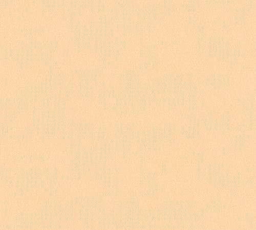 Architects Paper Unitapete Floral Impression Tapete einfarbig unifarben PVC-freie Vliestapete orange matt glatt 377494 37749-4 von Architects Paper