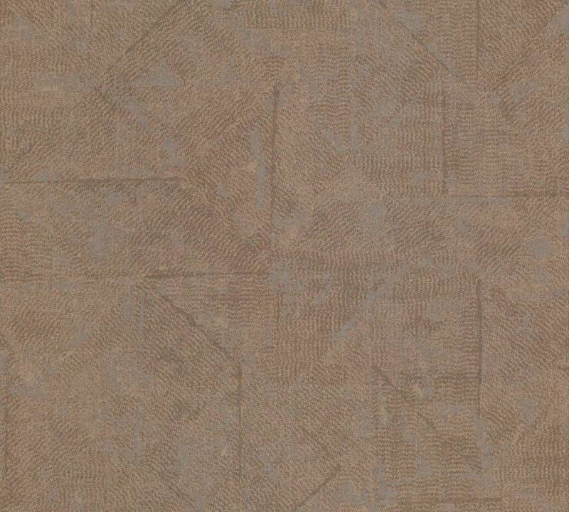 Architects Paper Vliestapete Absolutely Chic, leicht strukturiert, Motiv, Strukturmuster, gemustert, (1 St), Struktur Tapete Design Grafik Vliestapete Metallic Tapeten Wohnzimmer von Architects Paper
