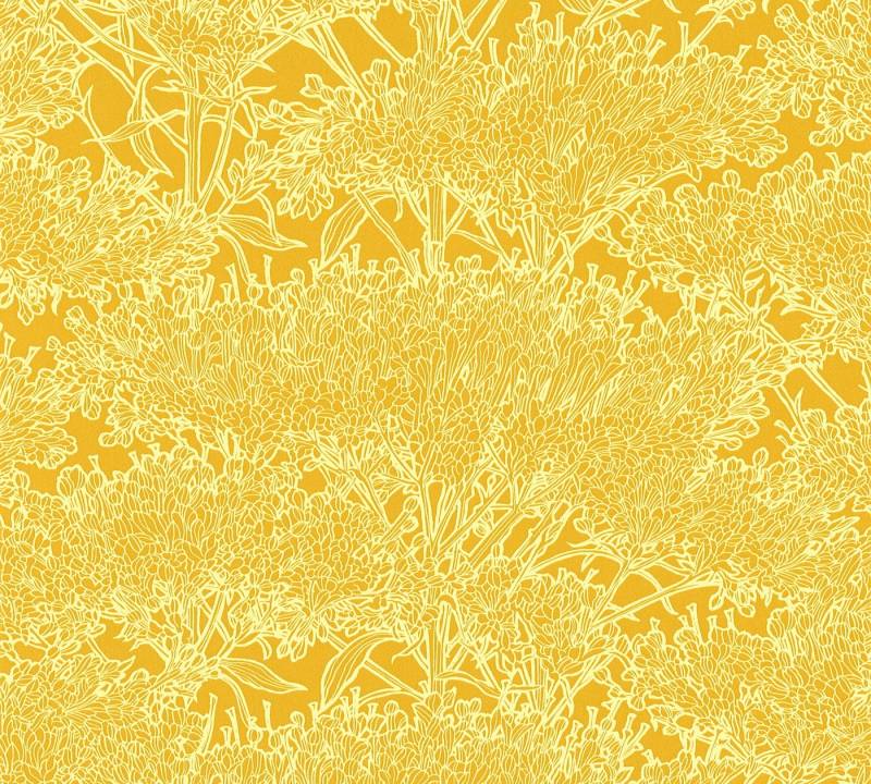 Architects Paper Vliestapete Architects Paper Absolutely Chic, Dschungeltapete, gelb von Architects Paper