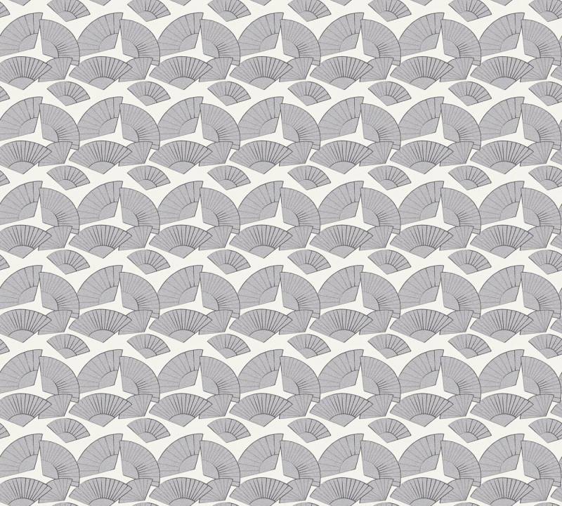 Architects Paper Vliestapete Fan, glatt, Motiv, abstrakt, naturalistisch, Geometrische Tapete Designer Metallic Tapeten Wohnzimmer Schlafzimmer von Architects Paper