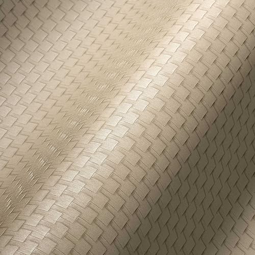 Architects Paper Vliestapete Luxury Wallpaper Tapete grafisch geometrisch 10,05 m x 0,53 m beige metallic Made in Germany 319085 31908-5 von Architects Paper