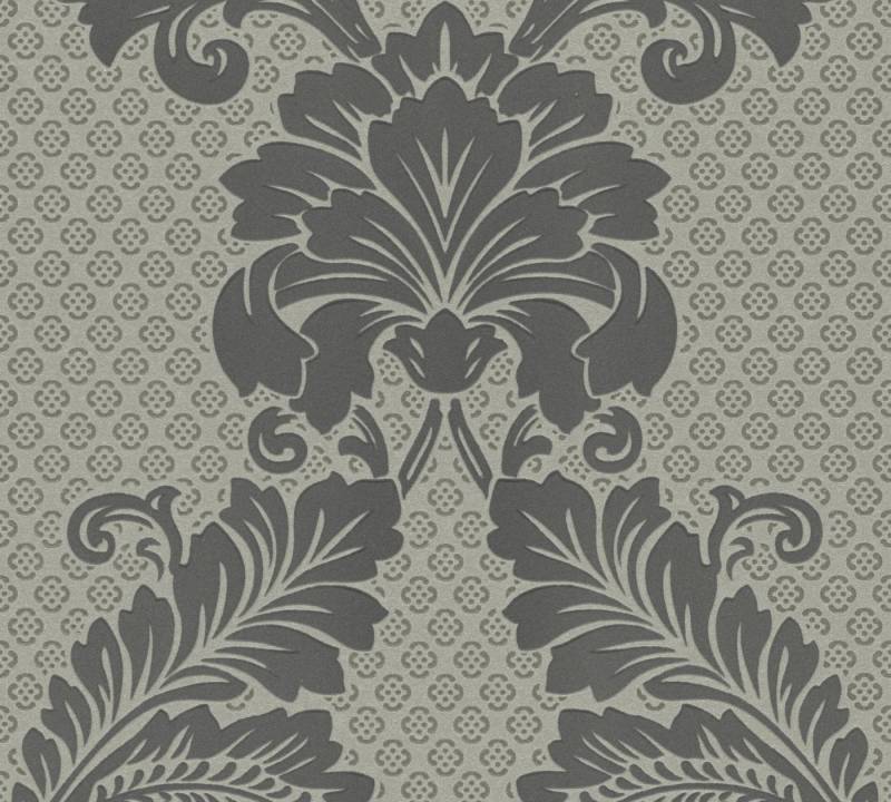 Architects Paper Vliestapete Luxury wallpaper, beflockt, Barock, Ornament Tapete Barock von Architects Paper