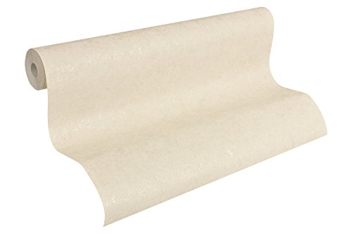 Architects Paper Tapete Nobile Unitapete fein strukturiert metallic, creme, 959414 von Architects Paper