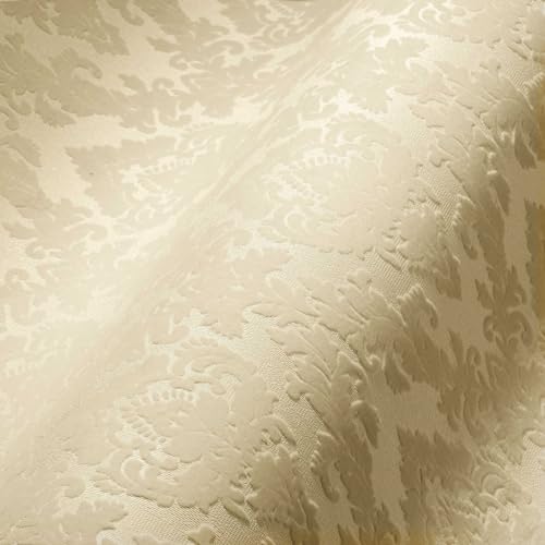 Architects Paper beflockte Barocktapete - hochwertige Luxustapete creme mit Flock 335822 - elegante Vliestapete auf 10,05m x 0,52m - Made in Germany von Architects Paper
