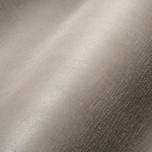 Architects PaperVliestapete Grau Uni 375632 Tapete Einfarbig Leicht Glitzer Glanz-Effekt 10,05x0,53m Made in Germany von Architects Paper