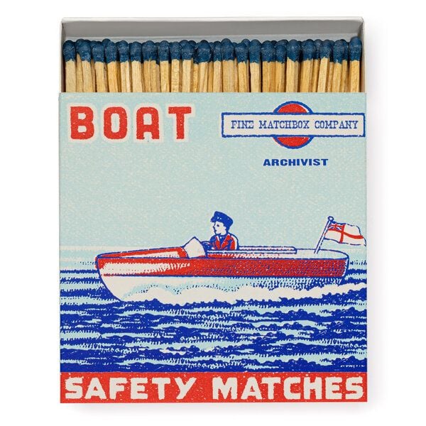 Archivist Boat Matchbox Streichhölzer von Archivist