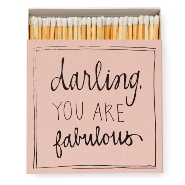 Archivist Darling Matchbox Streichhölzer von Archivist