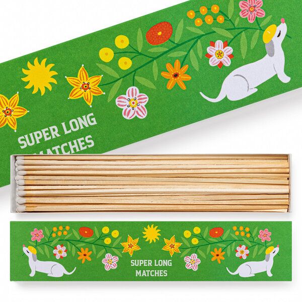 Archivist Doggy - Matchbox lange Streichhölzer von Archivist