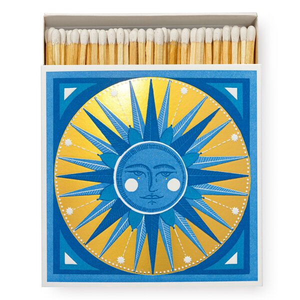 Archivist Golden Sun Matchbox Streichhölzer von Archivist