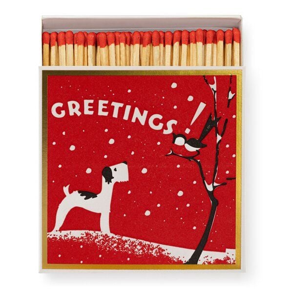 Archivist Greetings Matchbox Streichhölzer von Archivist