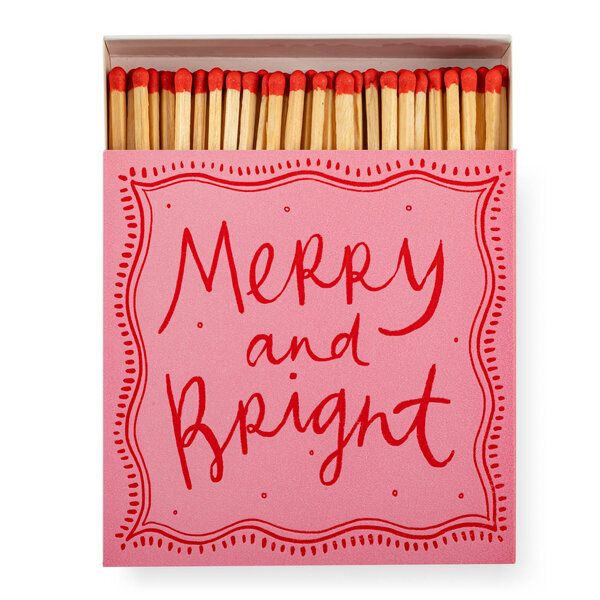 Archivist Merry & Bright Matchbox Streichhölzer von Archivist