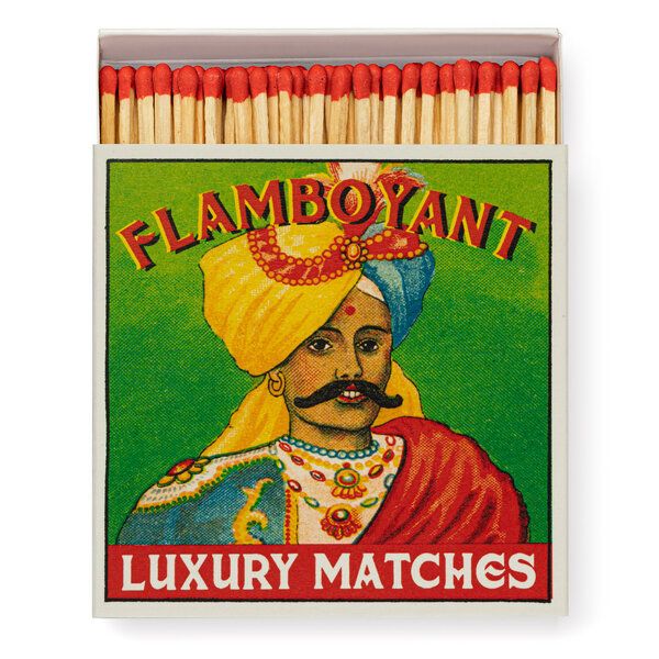 Archivist Mr. Flamboyant Matchbox Streichhölzer von Archivist