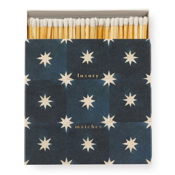 Archivist Navy Star Matchbox Streichhölzer von Archivist