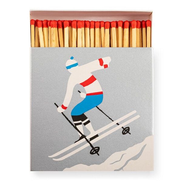 Archivist The Skier Matchbox Streichhölzer von Archivist
