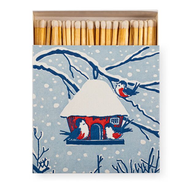 Archivist Wintervogel Matchbox Streichhölzer von Archivist