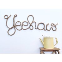 Großes Wand-Namensschild Für Kinderzimmer, Seilname Personalisierte Wanddekor, Strandstil Riesenname Wanddekor Großes Wand-Namensschild Für Kinderzimmer, Seilname Personalisierte Wanddekor, Strandstil Riesenname Wanddekor von Arcina