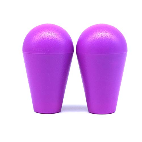 Arcity Arcade-Joystick ovaler Schlägerknopf für Zippy Sanwa Seimitsu Arcade1up Maschinenkonsolen, 2 Stück von Arcity