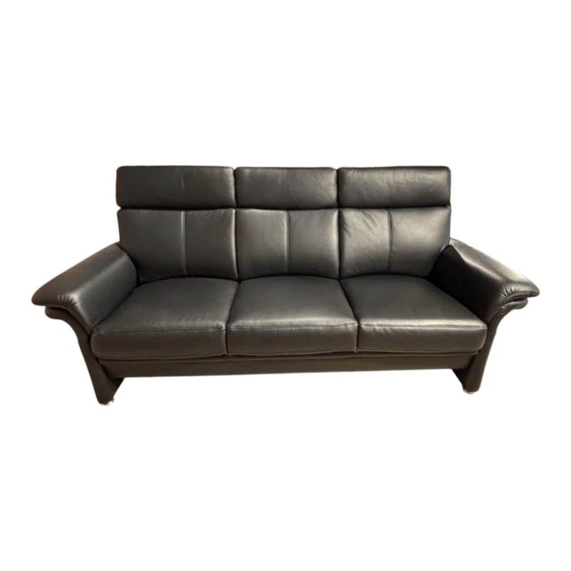 Sofa Colorado Leder Rodeo 9110 050 Schwarz Metallfuß M03 von Arco
