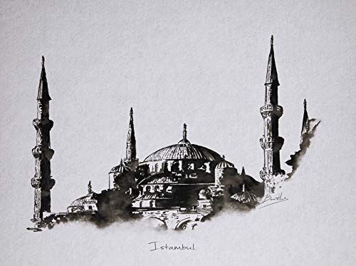 Arcoiris Home Dekobild Städte Istanbul 40 x 30 cm von Arcoiris Home