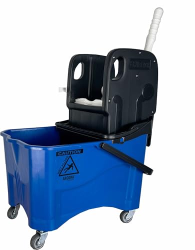 ARCORA | Kim Plus 30 EINFACHFAHREIMER MIT Presse & 30/12 Liter Eimer | BLAU von ARCORA