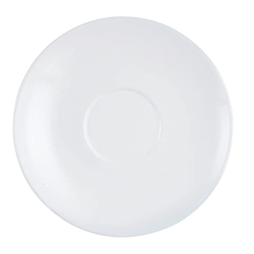 Arcoroc 22670 Untersetzer für Restaurant aus Opal, 11,2 cm, Weiß von Arcoroc