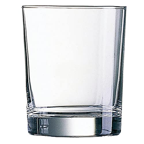 Arcoroc ARC 00826 Stockholm Trinkglas, Wasserglas, Saftglas, 270ml, Glas, transparent, 6 Stück von Arcoroc