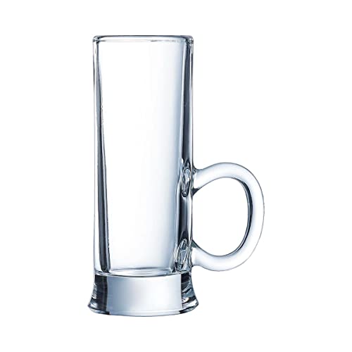 Arcoroc ARC 72388 Islande Schnapsglas, Shotglas, Stamper, mit Henkel, 65 ml, Glas, transparent, 12 Stück von Arcoroc