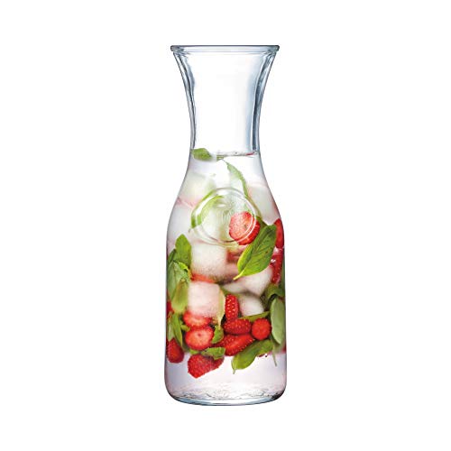 Arcoroc ARC C2705 Bystro Karaffe, 1 Liter, Glas, transparent, 1 Stück von Arcoroc